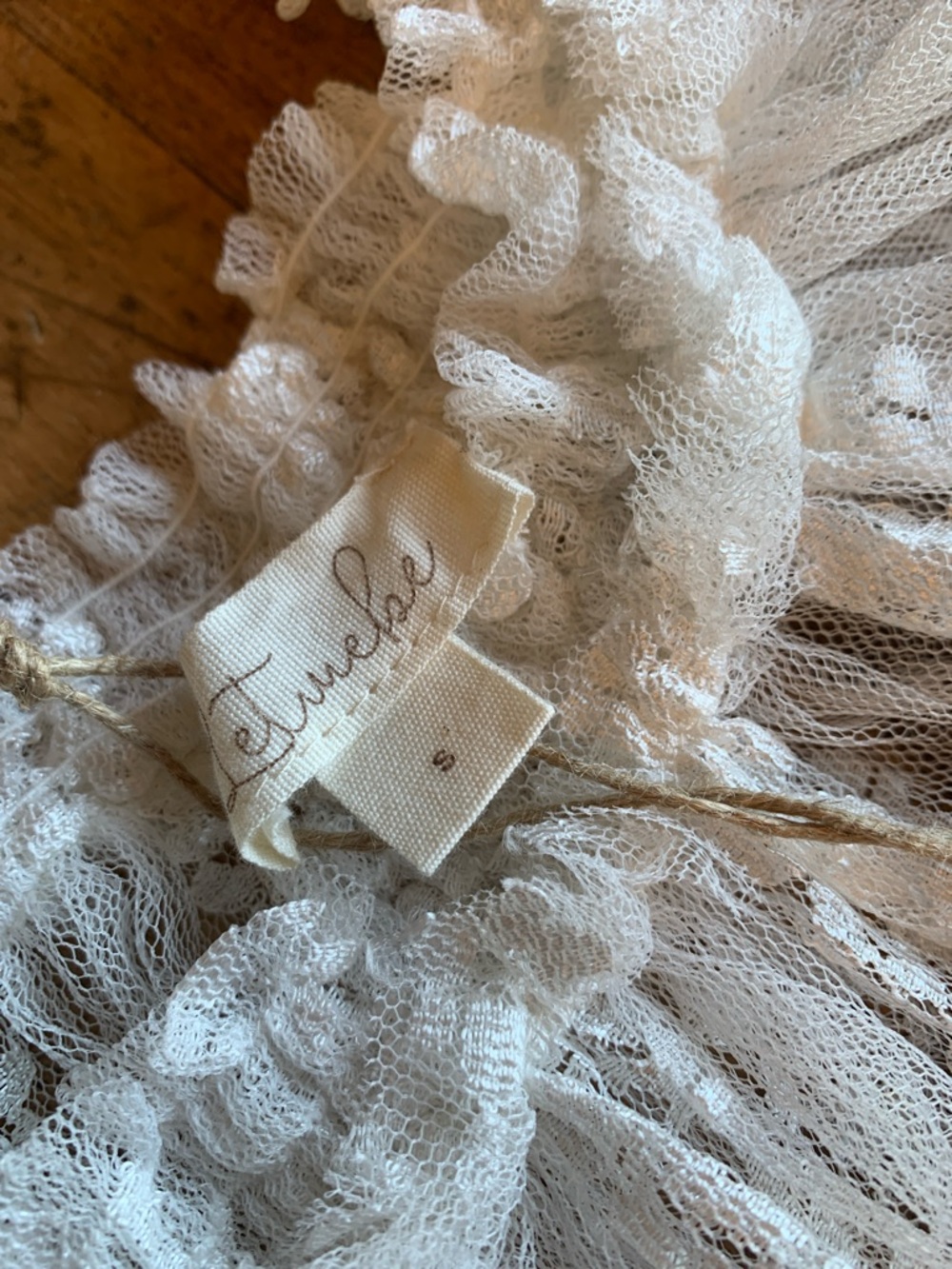 Anthropologie Let Me Be  Ivory Lace Maxi Dress - Picture 4 of 16